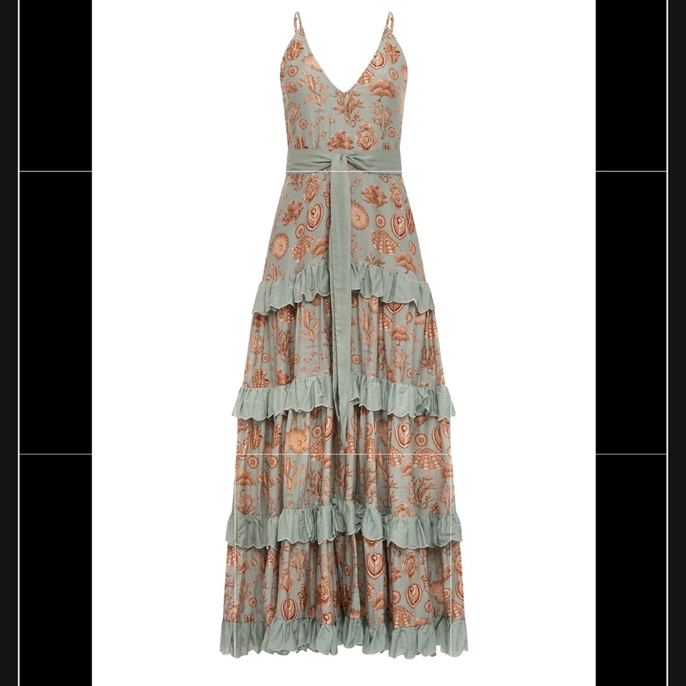 Carolina K maxi shell dress - Picture 4 of 9